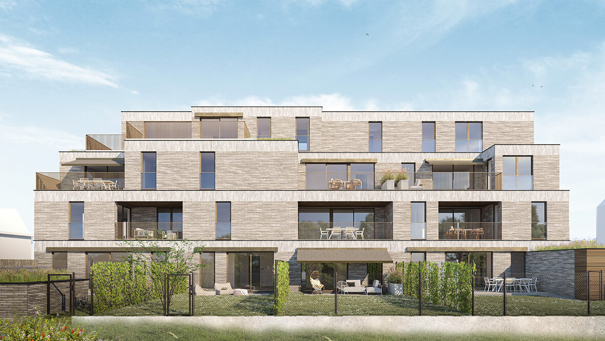 Groene Poort woonproject met appartementen